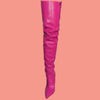 STUDDING EXPLICIT THIGH HIGH BOOTS