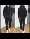 He's Fly Fashionable Velvet Joggers 2pc