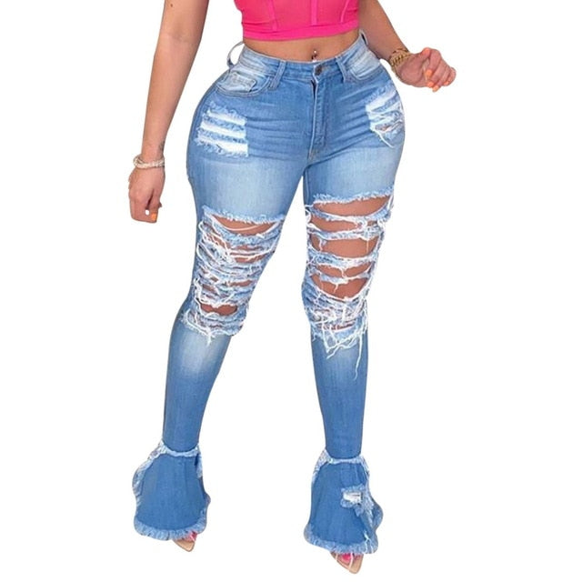 Don't Trip Flare Bell Bottom Jeans